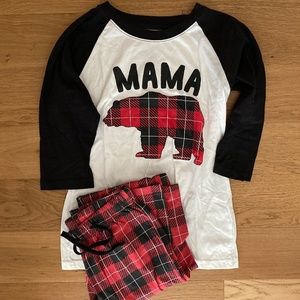 NEW! Family PJs- Mama Bear Jammies